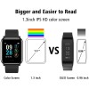 L8star Fitness Tracker HR Monitor-1.3'' Large Color Screen IP67 Waterproof