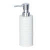 Wenko Mila Liquid Soap Dispenser Capacity 0.26 l White Ceramic