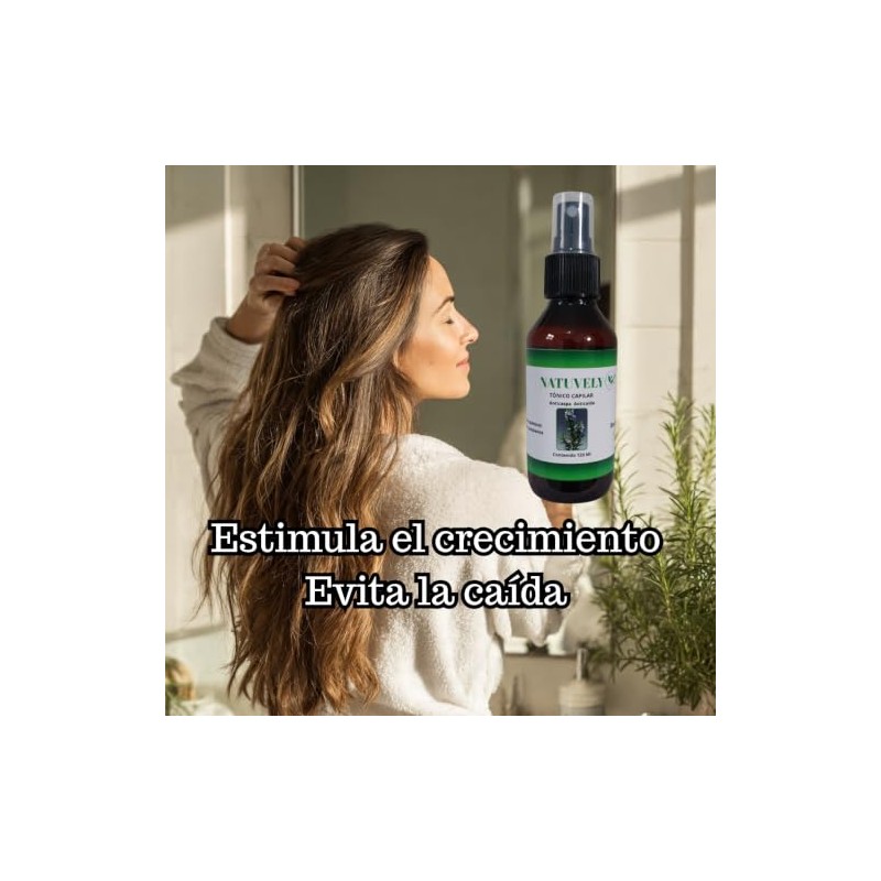 Loción De Romero Para Cabello