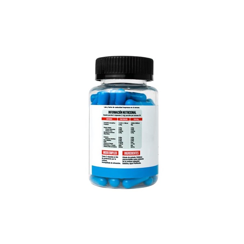 Superlabs Nutrition Citrato de Potasio 500 mg 100 Cápsulas |