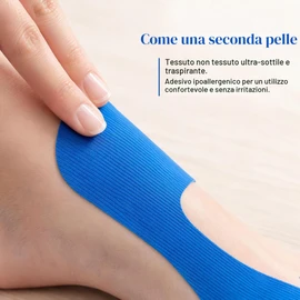 30 PCS Hallux Valgus Tape Set - 4 Colori (Rosso Blu Nero Nudo) Nastro Kinesiologico Pre-tagliato per Correttore Alluce Valgo & Alluce Valgo Rimedi - Traspirante & Ipoallergenico per Uomo e Donna