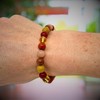 Positive Energy Crystal Gemstone Bracelet - Stretch Crystal Bracelet -