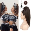 SEIKEA Cheer Ponytail Hair Piece, 16" Straight Cheerleader Hairpiece Ponytail