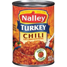 Nalley Turkey Chili Con Carne with Beans (Pack of 2)