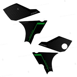 3D Stickers Protection Compatible with/Replacement for KAWASAKI and Made for Versys 1000 2019 2022 (Frame Protectors)
