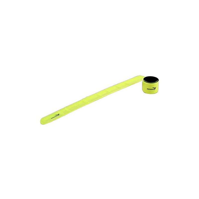 Empower Women's Reflective Safety Slap Band, Hi-Viz Yellow, One Size