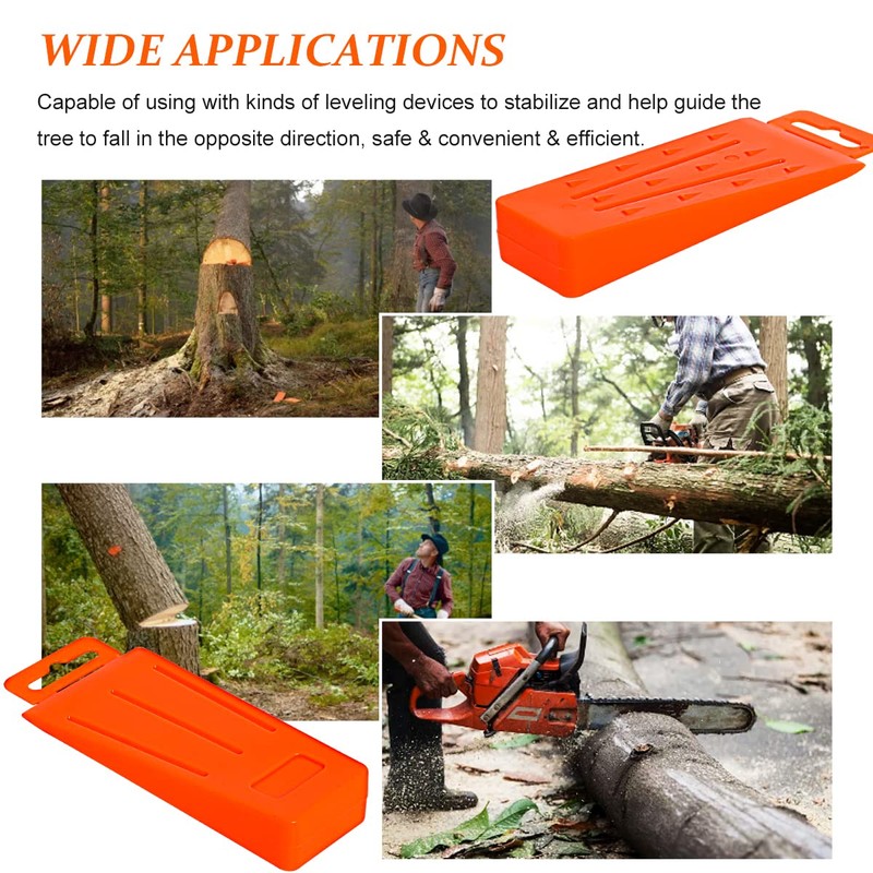 Poweka Plastic Felling Wedge 14 cm, ABS Plastic Wood Splitting