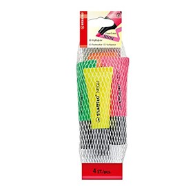 STABILO Neon Assorted Highlighters