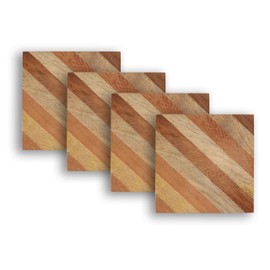 Juego de posavasos de 4 – 4 x 4 pulgadas resistentes al calor para mesa de comedor, decoración moderna, de granja y bohemia, protege las superficies de derrames y calor, accesorios de mesa de cocina y
