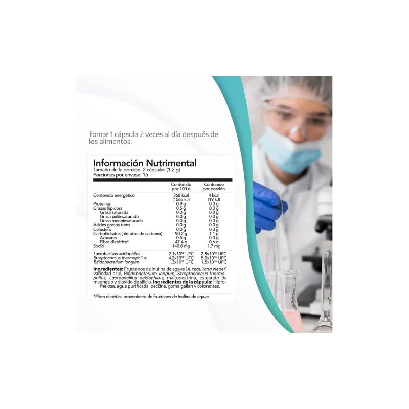 Zenbiotico Rnl Capsulas Nin Simbin Sabor