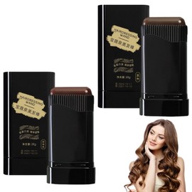 Pack of 2 Hair Colouring Pencils, Hair Colour Pencils with Integrated Comb, Hair Colour Pen for Grey Hair for Men and Women, Effective Colouring in Minutes, Highly Pigmented Up