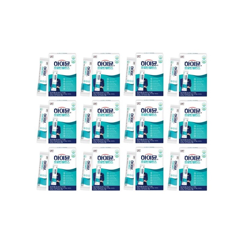 Ildong Foodis 일동후디스 하이뮨 프로틴 밸런스 스틱 19g 10스틱x12박스 IlDong