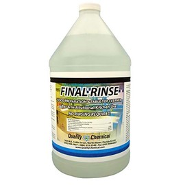 Quality Chemical Final Rinse Food Prep Cleaning Solution-5 gallon pail