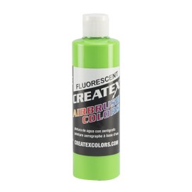 Createx Colors Paint for Airbrush, 8 oz, Fluorescent Green
