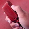 Tukellen for Mazda Leather Key Fob Cover with Keychain Compatible