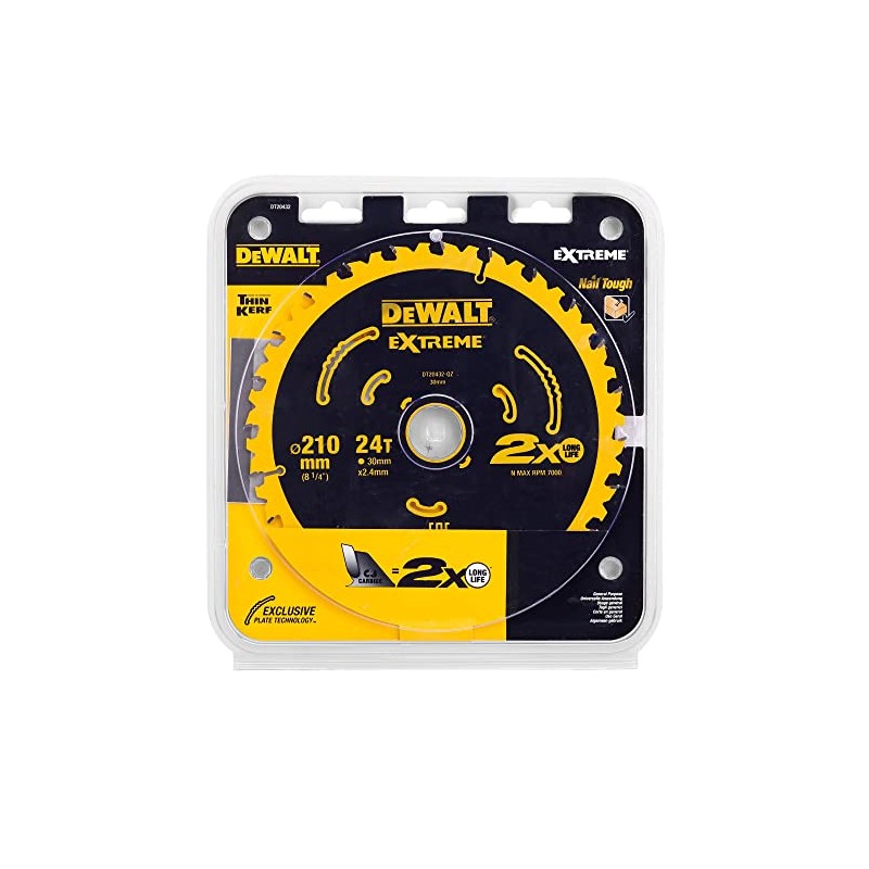 DEWALT DT20432-QZ Circular Saw Blade 210 x 30 x 2.4