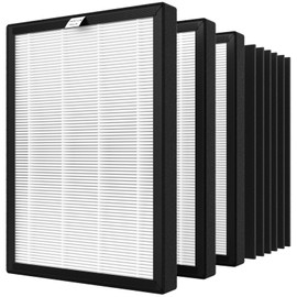 ProHEPA 9000 Replacement Filter Sets for VEVA ProHEPA 9000 Air Puri-fier, Including 3 Filters & 6 Carbon Filters