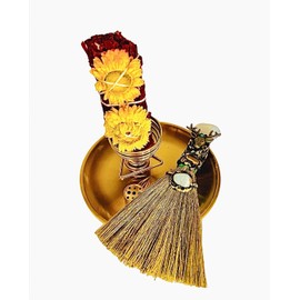 Spiritual Witches Dragon’s Blood Smudge Sage Crystal and Incense Cleansing Kit