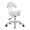 Dir Pedicure Stool Low Sitting Roller Pedi Technician Stool Medusa
