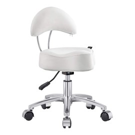 Dir Pedicure Stool Low Sitting Roller Pedi Technician Stool Medusa
