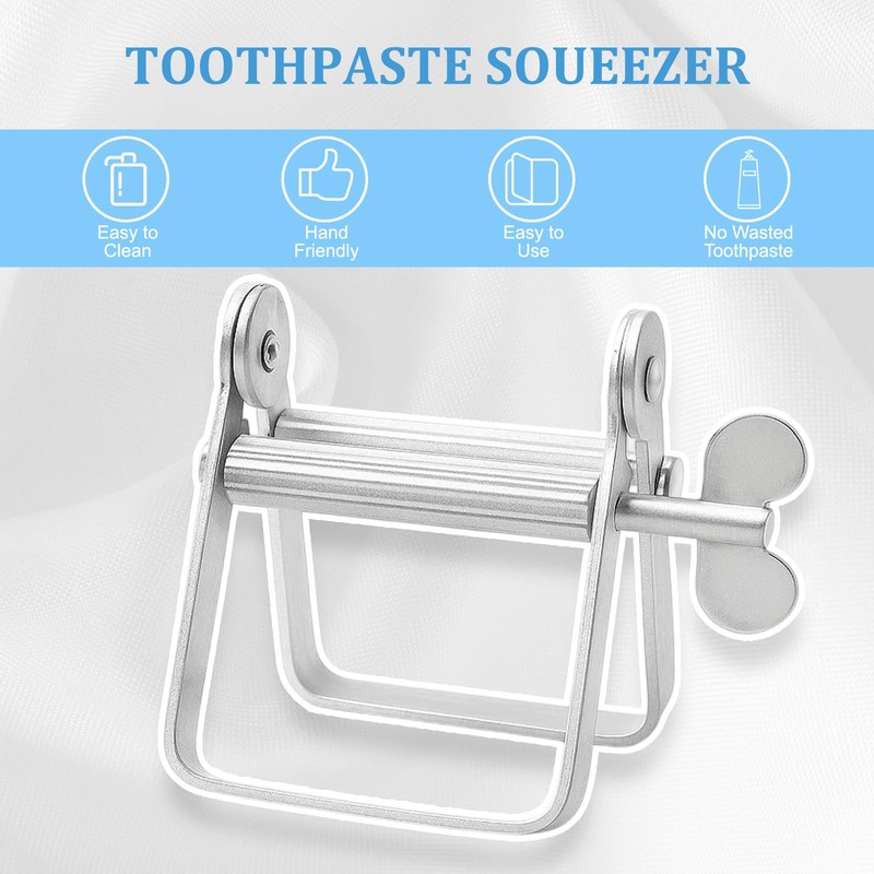 2 Pcs Tube Squeezer,Toothpaste Squeezer,Tube Squeezer Tool,Efficient Squeezing Tool Suitable