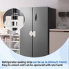 4 x Fridge Lock No Drilling Suitable for Ovens, Refrigerators,