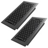 Howeall 4x8 Inches 2 Pack Heavy Duty Walkable Floor Register