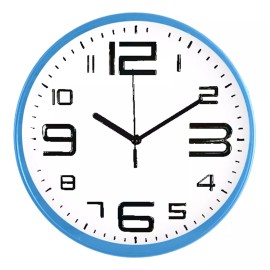 Rm Regalomex Reloj De Pared Plástico Innovador 30 Centímetros