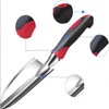 Gardening Shovel Yellow Digging Trowel for Lawn Planting Alloy Spade