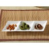Nishida 110254 Triple Appetizer Plate, Transforming Plate, French Plate