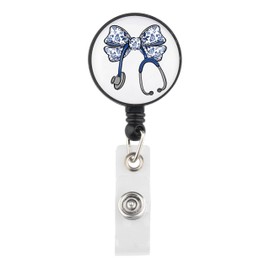 Lywjyb Birdgot Stethoscope Badge Reel Medical Assistant Graduation Gift Medical Doctor Nurse Gift (Stethoscope Badge CA)
