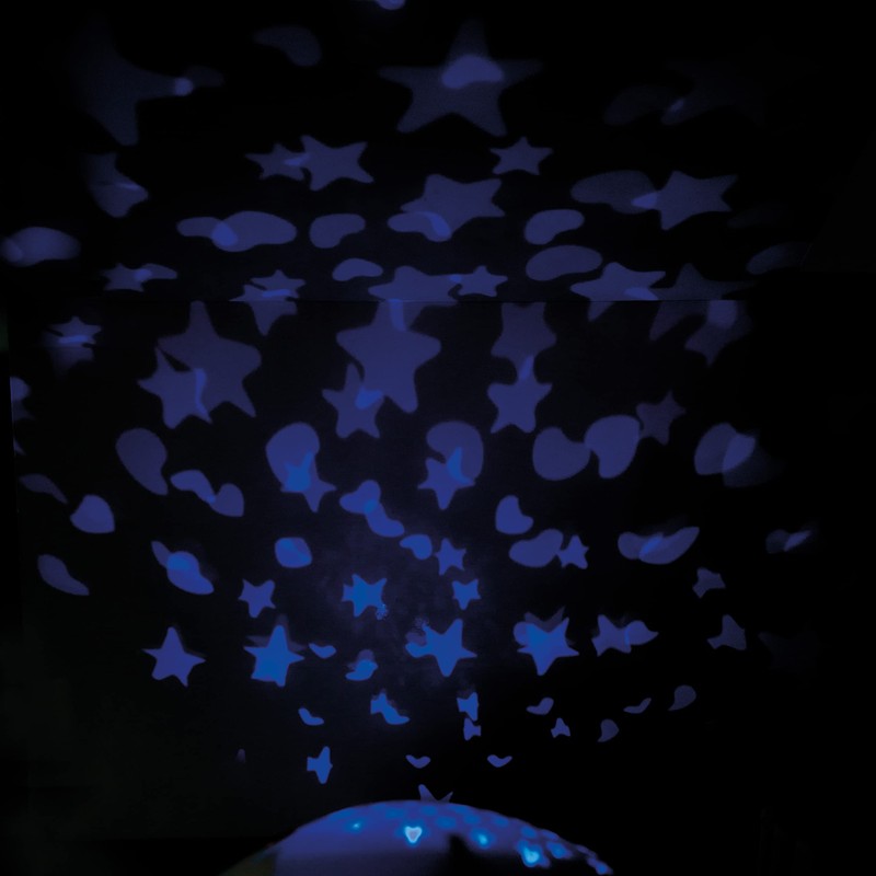 Bayer Design 69501AA Baby Night Light Star Projector and Music