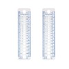 Wmzjnljy 2pcs 2-10mm Knitting Needle Gauge Plastic Sew Knitting Measuring