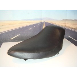 Corbin Gentry by V-Twin Harley Solo Seat Black Vinyl FX FL Panhead Shovelhead 1965-84 V-Twin 47-0599  CE