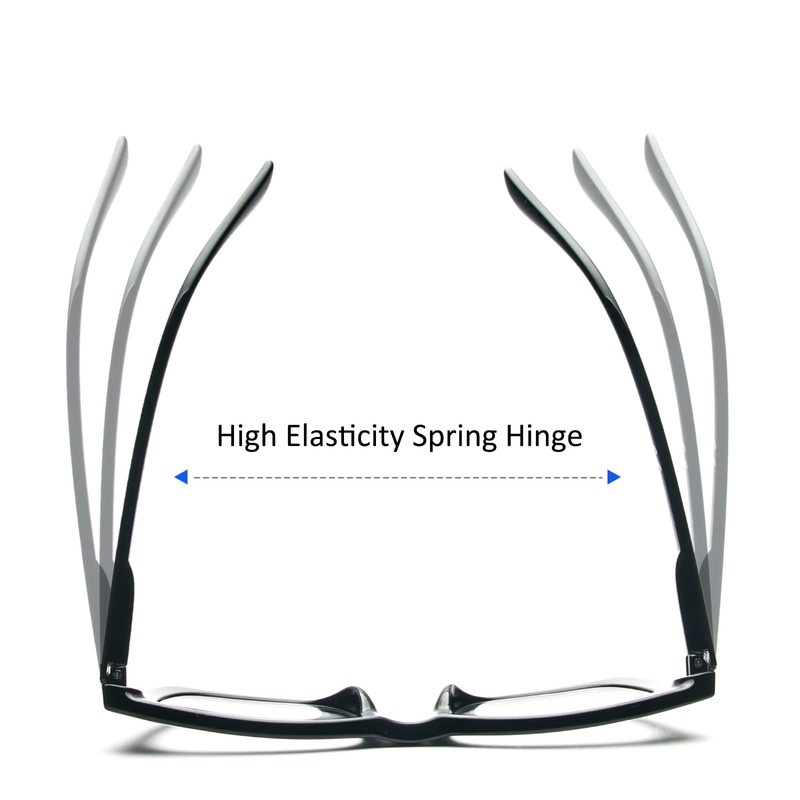 REAVEE 3 Pack Oprah Style Reading Glasses for Women Blue