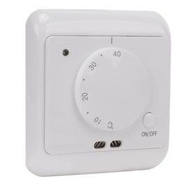 Mechanical thermostat, underfloor heating rotary knob, household thermostats, easy to use for heating residential buildings