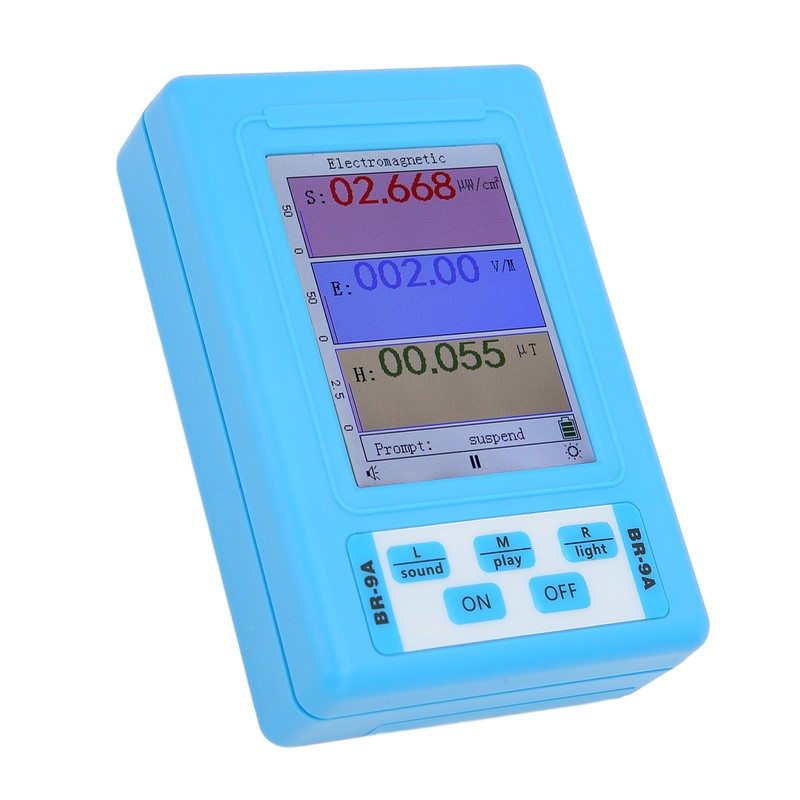 Electromagnetic Radiation ABS Detector Dual Purpose EMF Magnetic Field Tester