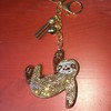 Bling Sloth Keychain Accessories for Women, Cute Keychains for Women,