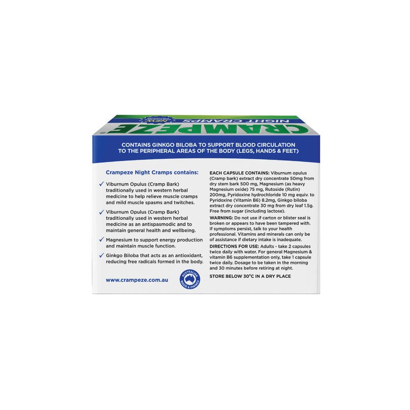 Crampeze 60 Capsules