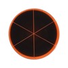 Reflector Corner Prism, φ25.4mm Trihedral Retroreflector Optical Glass Copper Plated