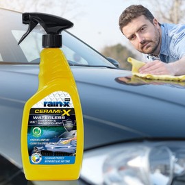 Rain-X® 2 in 1 Waterless Washing & Waxing Ceramic Car Care and Rainproof Waterless Car Cleaning