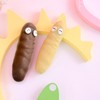 POPOYU 2Pcs Stretchy Poop Toys,Khaki and brown Fake Poop Stretchy