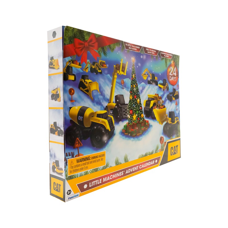 CAT Construction Toys, Little Machines Advent Calendar - Kids Toys