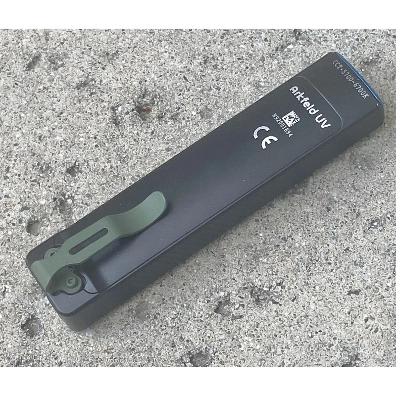 DH OD Green Steel Deep Pocket Clip For Olight Arkfeld