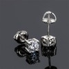 LIAN Moissanite Stud Earrings for Women & Men S925 Sterling