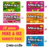Mike Ike Chewy Candy Variety Pack, Assorted Flavors Mini Box
