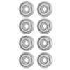 10PCS S626Z 6x19x6MM Stainless Steel Ball Bearings for Roller Skates
