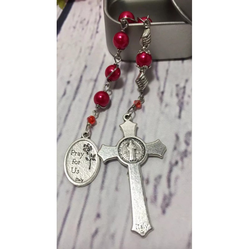 St. Michael Single Decade Rosary| Catholic Rosary | Handmade
