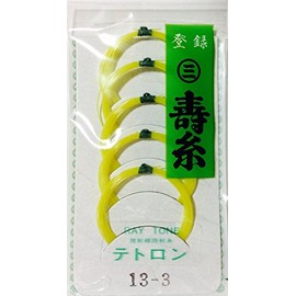 Shamisen 3 Thread Radiation Irradiation Line Tetoron No. 13 Marusan Hashimoto 5 Pack 13-3