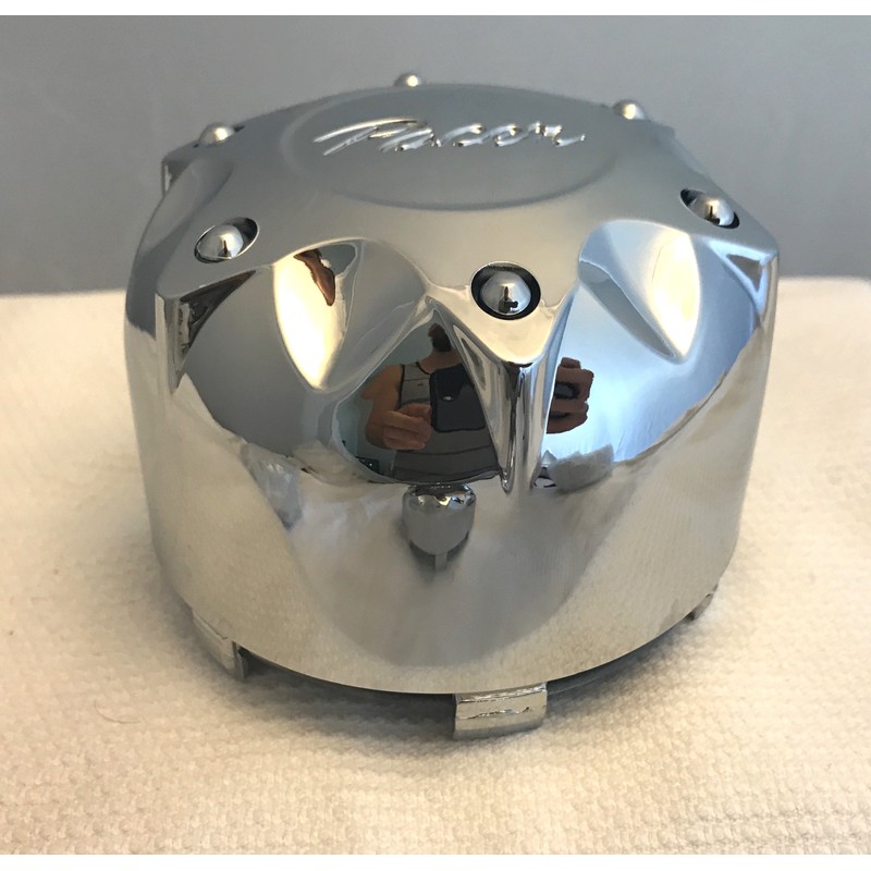 PACER Chrome Wheel Center Cap Set of 2 Pn: 89-9235,